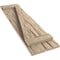 Ekena Millwork Rustic Two Board Spaced Board-n-Batten Riverwood Faux Wood Shutters w/Z-Board, 11 1/2W x 60H, PR SHUBSZ11X60RWPR - alternate 12